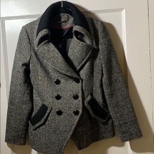 Trina Turk fitted wool tweed women’s jacket